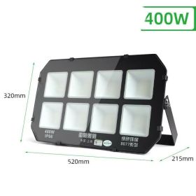 Lighting Led Throw Light Lamp Outdoor Rain Proof Factory House Basketball Court (Option: 400w)