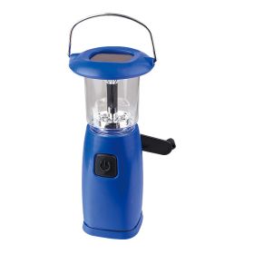 Household Solar Hand-cranking Rechargeable Light (Color: Blue)