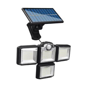 Solar Light Street Lamp Rotating Split Waterproof (Option: 192LED Split)